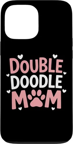 Vista 24 de Double Doodle Mom Labradoodle Goldendoodle Dog Parent Doodle Case for iPhone 17