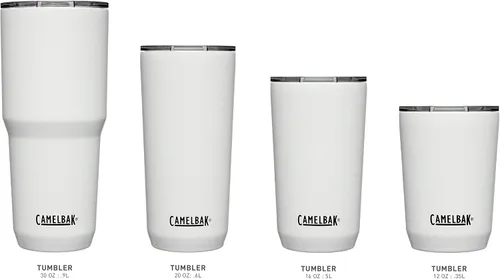 Vista 6 de CamelBak Horizon - Vaso de 20 onzas con tapa Tri-Mode - Acero inoxidable aislado - Negro