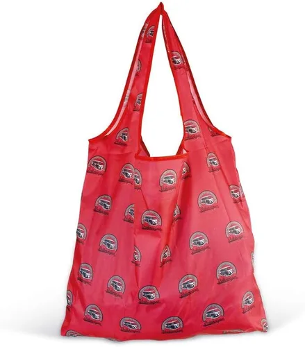 Vista 7 de BRISA VW Collection - Bolsa de compras de poliéster reutilizable Volkswagen con motivo de autocaravana T1
