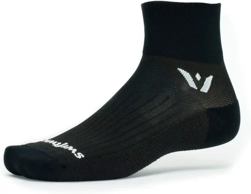Vista 7 de Swiftwick - Calcetines Performance Two para correr y ciclismo, secado rápido, calcetines acolchados