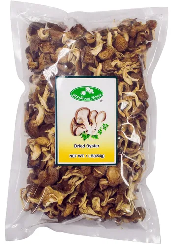 Vista 4 de Mushroom House Hongos Ostras Secos, 1 Oz
