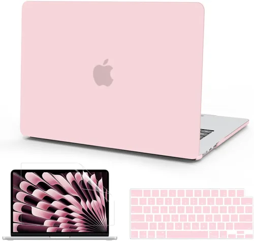 Vista 19 de B BELK Funda compatible con MacBook Air de 15 pulgadas 2025 2024 2023 Release M4 M3 M2 A3241 A3114 A2941 Liquid Retina Display, carcasa rígida