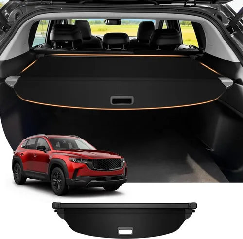 Vista 41 de Powerty - Cubierta de carga para Toyota RAV4 2013-2018, accesorios de cuero
