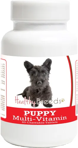 Vista 92 de Healthy Breeds Affenpinscher - Tableta multivitamínica para cachorros y perros, 60