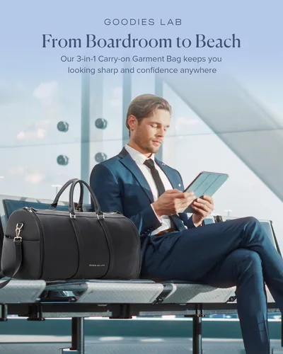 Vista 2 de Garment Bags For Travel Garment Duffle Bag, Convertible Garment Bags For Travel Carry On Garment Bag Large Hanging Duffle Bag, Suit Carry On Garment