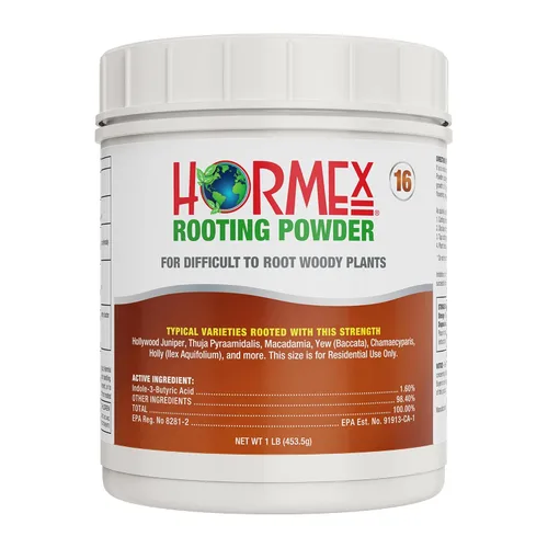 Vista 10 de Hormex Polvo de enraizamiento #1 (0.10 IBA): hormona de enraizamiento para plantas de interior delicadas, hierbas de jardín y esquejes suculentos