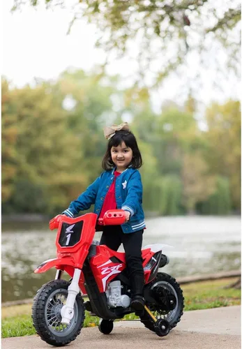 Vista 9 de Best Ride on Cars Honda CRF250R Dirt Bike 6V Rojo
