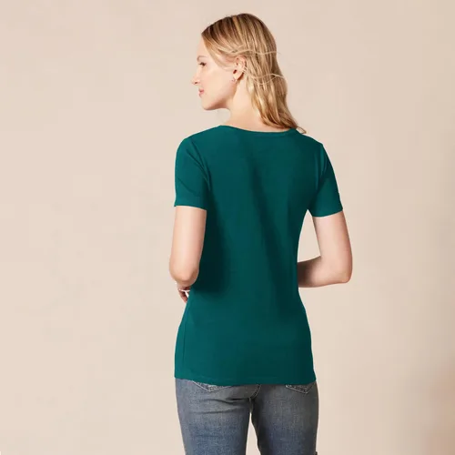 Vista 394 de Amazon Essentials Women's Regular-Fit Short-Sleeve Crewneck T-Shirt