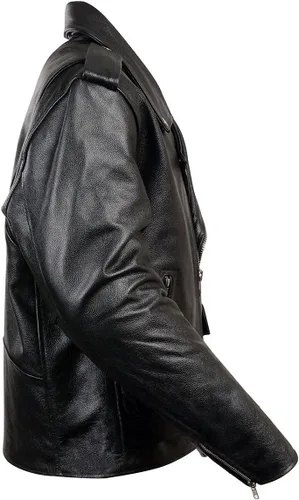 Vista 5 de Milwaukee cuero para hombre motocicleta