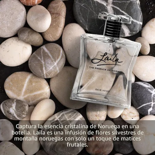 Vista 9 de Laila By Geir Ness Eau De Parfum Spray - Fragancia fresca, aireada y limpia de larga duración