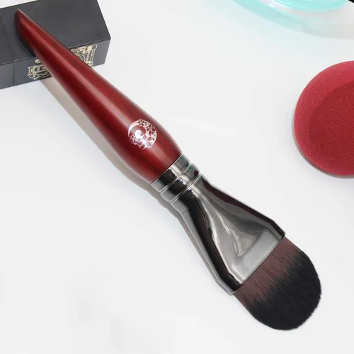 Vista 8 de ENERGY Brocha de base para maquillaje líquido, máscara facial de bricolaje de cerdas suaves de alta calidad, cepillo de contorno facial para mezclar
