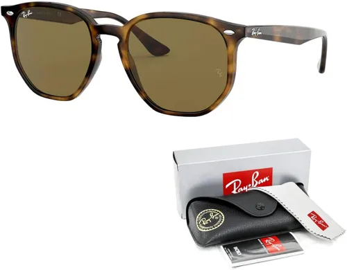 Vista 3 de Ray-Ban RB4306 - Gafas de sol irregulares para hombres y mujeres + paquete con kit de gafas de cortesía de diseñador iWear