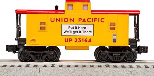 Vista 11 de Lionel Union Pacific Flyer - Juego de tren eléctrico de calibre O con control remoto, a partir de 14 años Bluetooth 5.0, control remoto, vagones