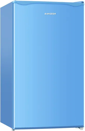 Vista 13 de BANGSON Mini refrigerador con congelador, 3.2 pies cúbicos, refrigerador pequeño de una sola puerta, eficiencia energética, bajo ruido, mini Negro