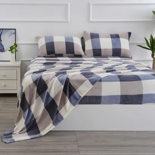 Vista 10 de Juego de sábanas de microforro polar, tamaño individual, color negro, sábanas de felpa de terciopelo ultrasuave con bolsillos profundos, sin