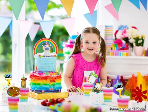Vista 7 de 24 piezas de pintura artística personaje, cóctel, bebida, pajitas y pinceles, almohadillas de pintura para fiestas de cumpleaños, decoraciones