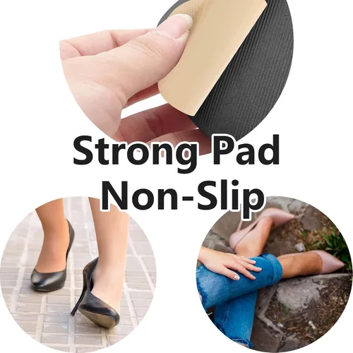 Vista 5 de 24 almohadillas antideslizantes para zapatos, protectores adhesivos para suela de zapatos, tacones altos, agarre antideslizante para zapatos