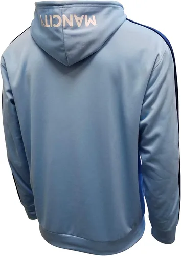 Vista 2 de Icon Sports Sudadera con capucha del Manchester City – Sudadera casual oficial para hombre, Ciudad Mundial de Fútbol Club de Fútbol Activo, sin