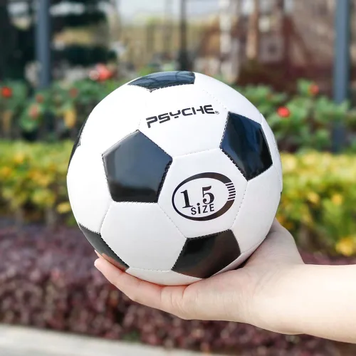 Vista 2 de Wisdom Leaves Mini pelota de fútbol para niños/niños pequeños, pelotas de fútbol de tamaño 1.5, pelota de juguete para juegos en interiores