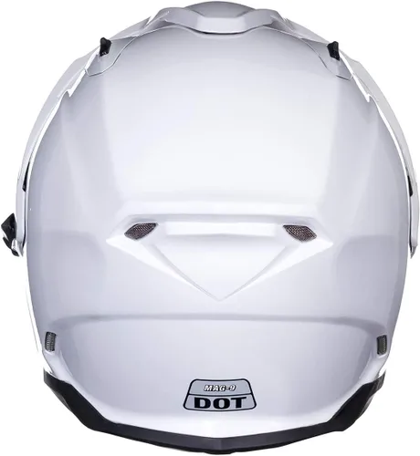 Vista 5 de Bell Mag-9 Casco Urbano color blanco perla brillante