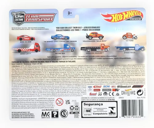 Vista 2 de Hot Wheels Equipo de transporte '32 Ford, Speed Waze #32