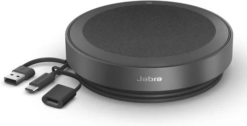 Vista 11 de Jabra Speak2 75 (Edición 2025) Altavoz Inalámbrico Bluetooth - 4 Micrófonos con Cancelación de Ruido, Altavoces de 65mm - Nueva Función