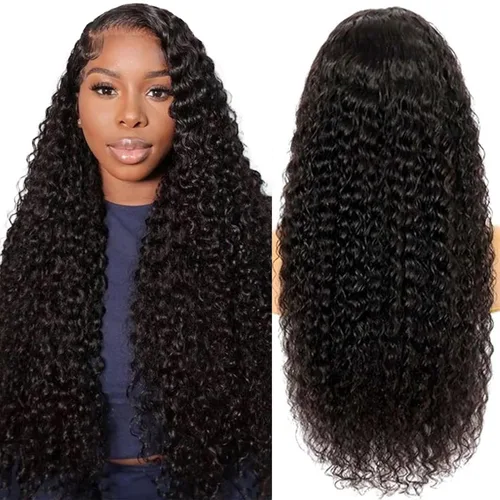 Vista 16 de Pelucas de cabello humano con encaje frontal lacio HD transparentes de 13 x 4, color degradado Ombre, onda profunda de 4/27, pelucas de encaje