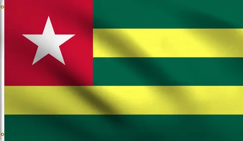 Vista 76 de DMSE - Bandera nacional beninesa beninesa de la República de África Occidental, 2 x 3 pies, 100 % poliéster, 100 % poliéster, resistente a los rayos