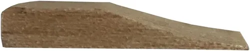 Vista 4 de MI&VI Pelo clásico de caballo mongol para arcos de violín y viola - Sin blanquear, blanco 29.5 pulgadas (1 madeja, preparado, incluye tapón y cuña)