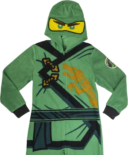 Vista 3 de LEGO Ninjago - Pijama de una pieza con capucha para niño