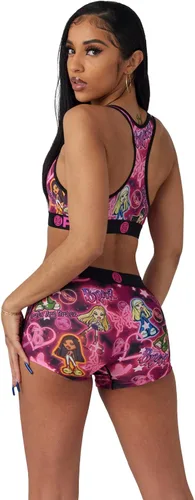 Vista 4 de PSD Women's Bratz Icon Sports Bra, Multi, L
