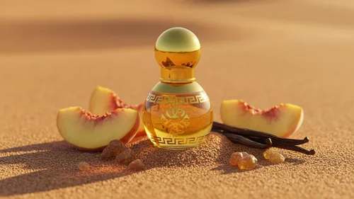 Vista 8 de Golden Sand – Perfumes unisex de aceite de perfume roll-on de 0.3 fl oz Fragancia oriental dulce y afrutada con mandarina, melocotón, vainilla