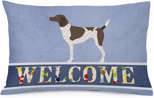 Vista 87 de Caroline's Treasures BB8334PILLOWCASE AIDI Atlas Mountain Dog - Funda de almohada estándar, color azul, ligera, súper suave, de fácil cuidado