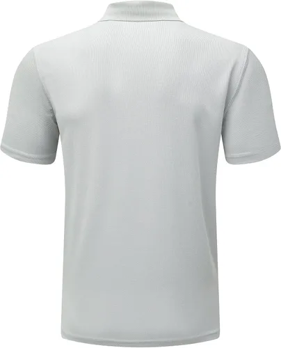Vista 4 de MOERDENG Polo de golf para hombre, ajuste regular, secado rápido, táctico, manga corta y larga, camiseta de tenis