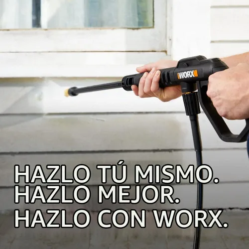 Vista 2 de Worx Lavadora a presión eléctrica de 13 amperios 1800 PSI con 3 boquillas - WG605