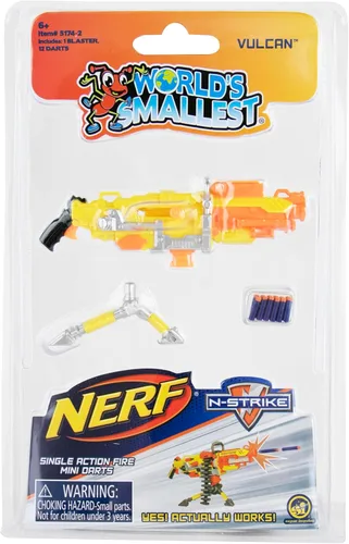 Vista 6 de Worlds Smallest Nerf Blasters, figura de juguete, multicolor