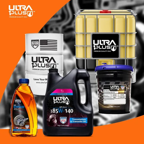 Vista 6 de ULTRA 1PLUS SAE 85W-140 Aceite de engranaje convencional, API GL-5