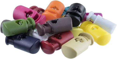 Vista 3 de West Coast Paracord Abrazadera de bloqueo de cable de plástico resistente de un solo orificio para cuerda de paracaídas, cordones, cuerda elástica