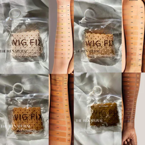 Vista 8 de The Wig Fix by The Renatural - Banda de agarre de silicona antideslizante, patentada, hipoalergénica, transpirable, ligera para un uso seguro en 5
