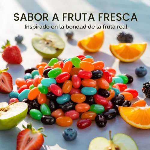 Vista 3 de Jelly Beans - Mezcla de dulces con sabor a fruta a granel de 1 libra