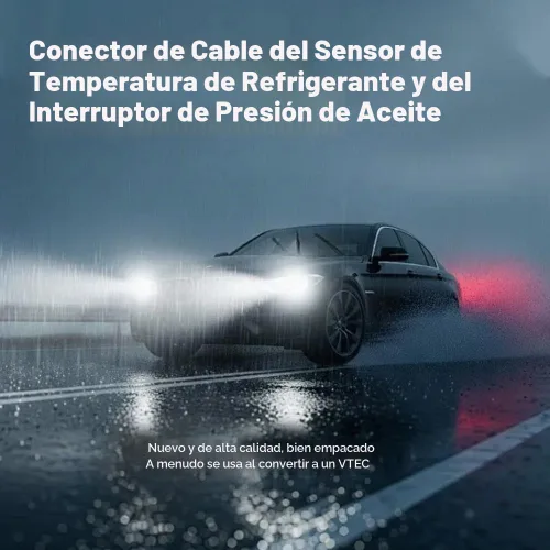 Vista 5 de Sensor de temperatura del refrigerante, interruptor de presión de aceite, enchufe de cable coleta, ajuste para Honda Civic Prelude Accord B/D/H/F