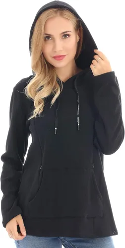 Vista 50 de Bearsland - Sudadera de lactancia y maternidad para mujer, con bolsillos y capucha