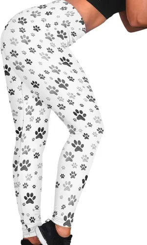 Vista 6 de NDISTIN Leggings de cintura alta con control de abdomen para mujer, para deportes, correr, gimnasio, fitness, entrenamiento, yoga, pantalones