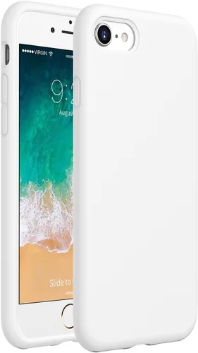 Vista 11 de CellEver Funda de silicona resistente para iPhone SE 2022 (3ª generación)/iPhone SE 2020 (2ª generación)/iPhone 8/7 - Protección militar contra