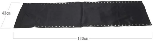 Vista 4 de Fityle - Tela de repuesto para silla de gravedad cero, sillón reclinable, 63 x 17 pulgadas, rombo, gris