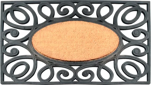 Vista 15 de A1HC - Tapete para puerta de entrada, 24 x 39 pulgadas, duradero, grande, para exteriores, antideslizante, con parte trasera de goma, perfil