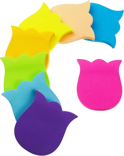 Vista 12 de Notas adhesivas, 560 hojas de 3 x 3 pulgadas, notas adhesivas de color, almohadillas autoadhesivas de colores brillantes para cuaderno de oficina