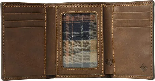 Vista 44 de Columbia Billetera triple RFID para hombre