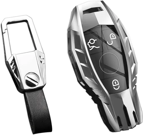 Vista 17 de Funda para Llavero Audi, Llavero, Protección de Aleación de Zinc Funda para Llave de Automóvil para A3 A4 A5 A6 Q7 Q5 TTS SQ5 R8 RS4 RS5 S5