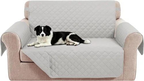 Vista 53 de Fundas para Silla Reclinable Reversibles Funda de Sofá para Mascotas Protector de Muebles Lazy Boy (Silla 23'', Beige/Beige)